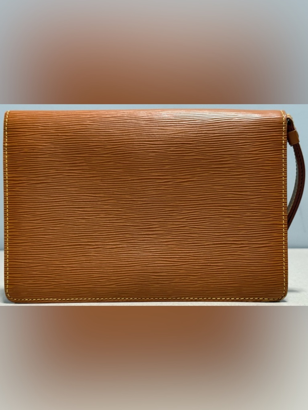 Louis Vuitton Vintage Pochette Sellier Dragonne Clutch Epi Leather - Picture 2 of 14